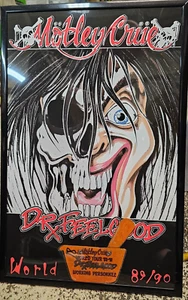 Colección Motley Crue - Póster RDA Feelgood y pase de back stage 1989-90' - Imagen 1 de 2