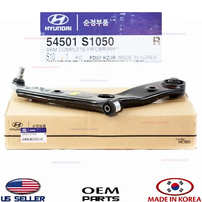 Genuine Front Lower Control Arm RIGHT Passenger Side ⭐OEM⭐ SANTA FE 2019-2020 - Image 1 of 4