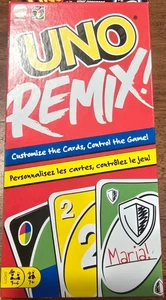 UNO Remix Mattel Games Card Game Pre Owned Condition - Picture 1 of 3