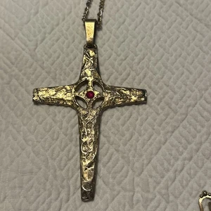 Bischofsbrustkreuz nach Maß, Sterlingsilber, vergoldet + Kelch Co. - Bild 1 von 6