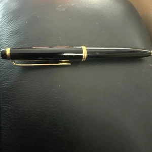 ROTRING RENAISSANCE PISTON Retractable PEN Black & Gold VTG 1980S - Picture 1 of 7