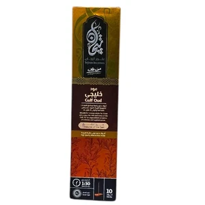 Tejaan Gulf Oud Incense Sticks, 10 Count, 90 Minutes Burn Time - Picture 1 of 3