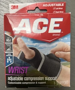ACE 3M 203966 Supporto a compressione regolabile da polso (1 pezzo) moderato ultra - Foto 1 di 8