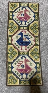 Vintage Traditional Swedish Tapestry  wall hanging Wall Hanging 40x20cm - Picture 1 of 7
