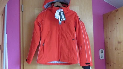 CMP clima protect  Winterjacke Gr. S 36 neu Etikett rot Wintersport Ski+Board - Bild 1 von 4