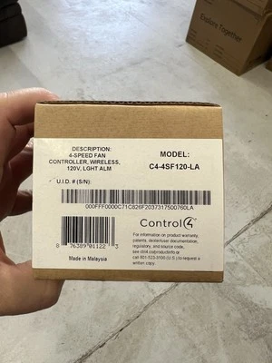 Control 4 Control4 C4-4SF120-WH Fan Speed Controller - Image 1 of 3