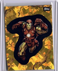 Iron Man 122 2025 Gold Atomic Refractor 070/125 1975 Marvel Comic Book Heroes - Picture 1 of 2