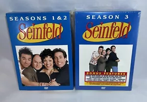 Seinfeld DVD Box Set Bände Staffeln 1, 2 & 3 (Staffel 3 versiegelt) - Bild 1 von 8