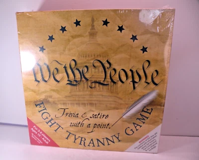 We The People Fight Tyranny Game Trivia & Satire With A Point New Sealed - Image 1 of 3
