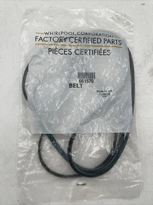 Nueva correa de repuesto genuina para secadora Whirlpool 661570 - Imagen 1 de 2