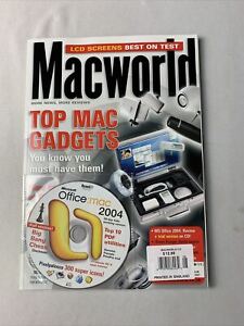 MacWorld Magazine August 2004 Top Mac Gadgets, APPLE COMPUTER