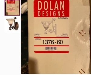 Two Dolan Designs Manchester 1 Light Wall Sconce in Peruvian 1376-60 - Picture 1 of 1