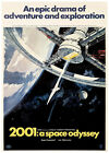 2001: A SPACE ODYSSEY VINTAGE FILMPOSTER A4 DRUCK