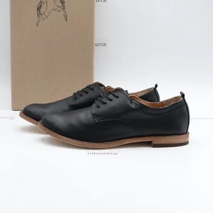 Size 6.5 Women's Beek Partridge Oxford Lace-up Shoes 00636-00 Black - Picture 1 of 6