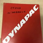 Dynapac CT262 SOIL COMPACTOR PARTS MANUAL LIST +OPERATION MAINTENANCE GUIDE BOOK