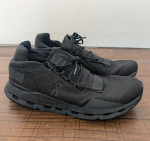 Scarpe da corsa On Cloud Cloudnova 2 da uomo taglia 11,5 triple nere scarpe da ginnastica - Foto 1 di 8