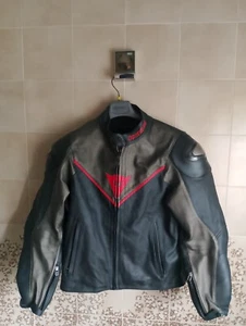 giubbotto moto uomo pelle - Foto 1 di 5