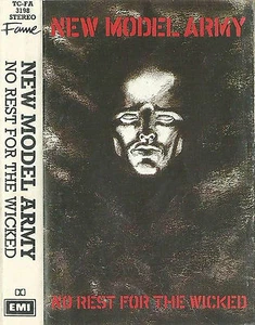 NEW MODEL ARMY NO REST FOR THE WICKED CASSETTE FAME TCFA3198 ALTERNATE ROCK - Picture 1 of 11