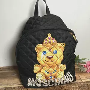 Moschino - Teddy Bear Collaboration Negro Acolchado - Mochila Mochila - Imagen 1 de 22