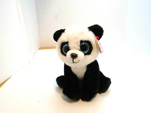 2016 Ty Beanie Babys Samt Ty Ming 6" Panda Neu mit Etikett - Bild 1 von 5