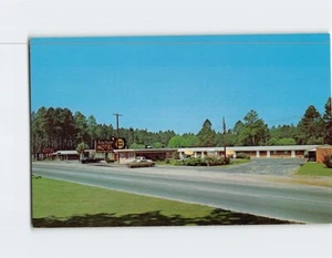 Postcard Anchor Motel Restaurant And Cocktail Lounge Jesup Georgia USA - Picture 1 of 2
