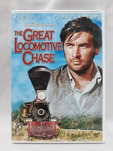 The Great Locomotive Chase DVD 1956 Disney Live Action Adventure - Fess Parker - Imagen 1 de 3