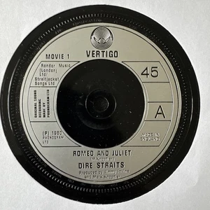 DIRE STRAITS - ROMEO AND JULIET 7" Vinyl Single EX - Bild 1 von 2