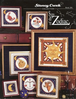 Signs Of The Zodiac Cross Stitch Pattern Stoney Creek Book 289 - Image 1 of 2