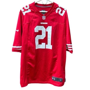Nike Frank Gore Jersey XL San Francisco 49ers On Field NFL Red #21 - Picture 1 of 12