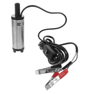 1pc Durable Electric Submersible Oil Pump Outdoor Car Transfer Pump - Picture 1 of 12