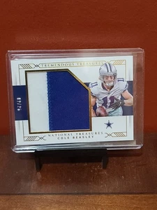 2017 PANINI NATIONAL TREASURES TREMENDOUS TREASURES JERSEY #51 COLE BEASLEY #/25 - Picture 1 of 4