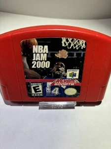 NBA Jam 2000 Nintendo 64 N64 1999 Authentic Tested Working Not Best Logo - Picture 1 of 4