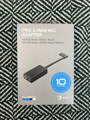 GoPro Pro 3.5mm Mic Adapter For (All HERO Cameras) - Official GoPro Accessory - Image 1 of 3