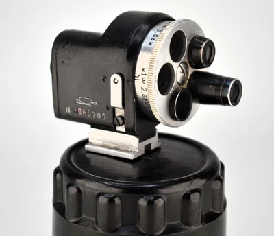 SERVICED! KMZ USSR UNIVERSAL 24x36 REVOLVER TURRET VIEWFINDER FOR ZORKI/KIEV (8) - Image 1 of 4