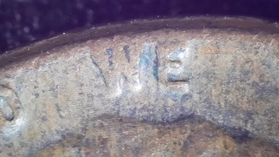 "IN GOD WE TRUST"OFF CENTER, LETTERS TOUCHING RIM,AND MACHINE DOUBLING,1961D#527 - Image 1 of 4