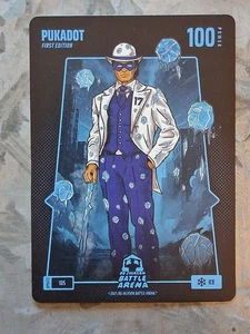 #105 Pukadot 2025 Alpha Aggiornamento Bo Jacksons Battle Arena Puka Nacua - Foto 1 di 1