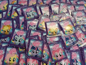 My Little Pony 200 Closed Packs = 1000.Sticker Cards Some has glitter shine - Picture 1 of 14