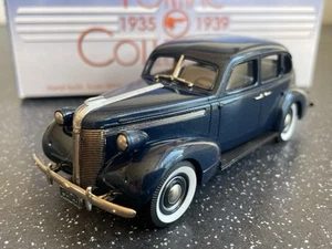 Brooklin Models 1:43 P.C.01 1937 Pontiac Deluxe Six 4 Door Sedan Blue Poly MIB - Picture 1 of 15
