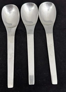 Dalia Picasso Esslöffel Satin 18/10 Edelstahl Modern Spanien 7 7/8" 3er Set - Bild 1 von 4