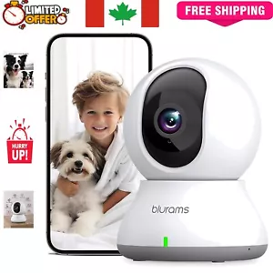 Smart 360-Degree Dome Camera - 2K Resolution with Alexa & Google Integration - Picture 1 of 10