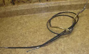 1997 Suzuki ATV LT80 LT 80 Quadsport Quad Sport Front Drum Brake Cables Set 97 - Picture 1 of 1
