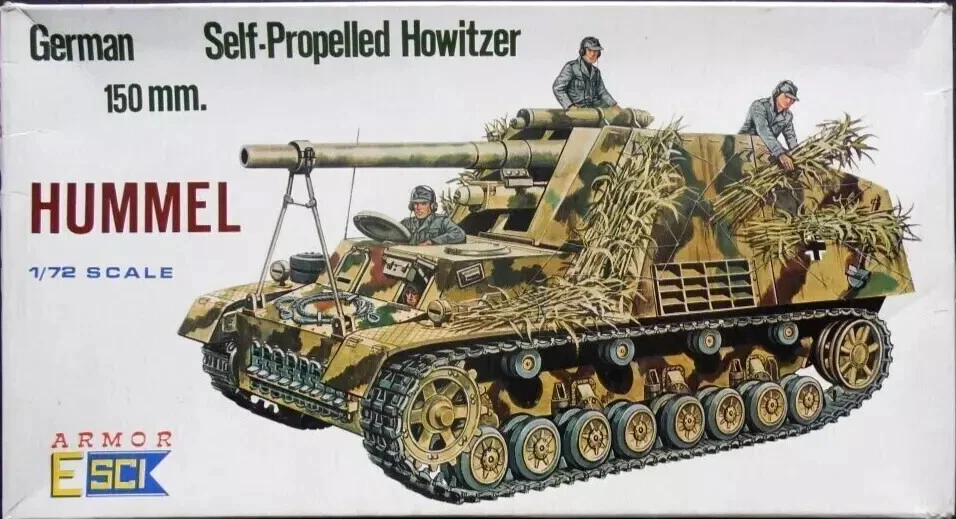 Hummel Self Propelled 150mm Howitzer - 1:72 - ESCI - 8013 - Immagine 1 di 1