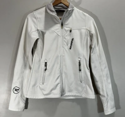 Rossignol Women’s Small White Soft Shell Ski Performance Jacket Like Genety - Image 1 of 4