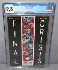 FINAL CRISIS #7 (Calvin Ellis, Black Superman 1st app) CGC 9.8 NM/MT DC 2009