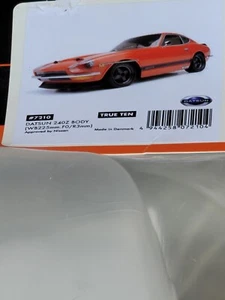 VINTAGE HPI HARD TO FIND NOS 7210 DATSUN 240 Z 225MM TRUE TEN CUP RACER BODY HTF - Picture 1 of 3