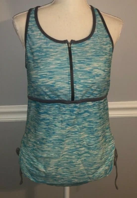 Camiseta sin mangas Free Country Athletic para mujer grande 12/14 azul Foto 1 de 4