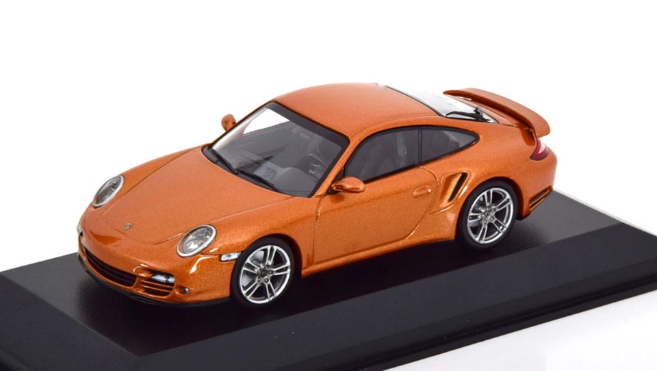 PORSCHE 911 997 TURBO COUPE 2009 ORO METAL MAXICHAMPS 940069011 1 43 MINICHAMPS