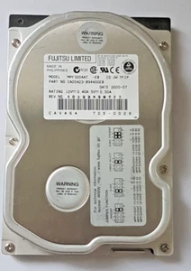 20.4 GB Ide Fujitsu MPF3204AT -eb P-Ata 5400rpm 512KB HDD 3,5 " Internal Hard - Picture 1 of 1