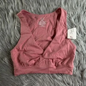 Secret Treasures Wireless Sleep Bra Womens Size XS (0-2) Pink Wirefree Pull Over - Picture 1 of 5