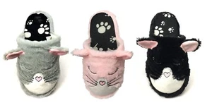 New Women's Girls Cute Animal Plush Slipper Winter Warm Comfy Xmas Presents || - Picture 1 of 19